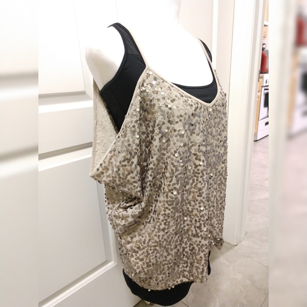 Champagne Dreams Sequined Top